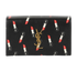 Lipstick Print Kate Clutch, front view